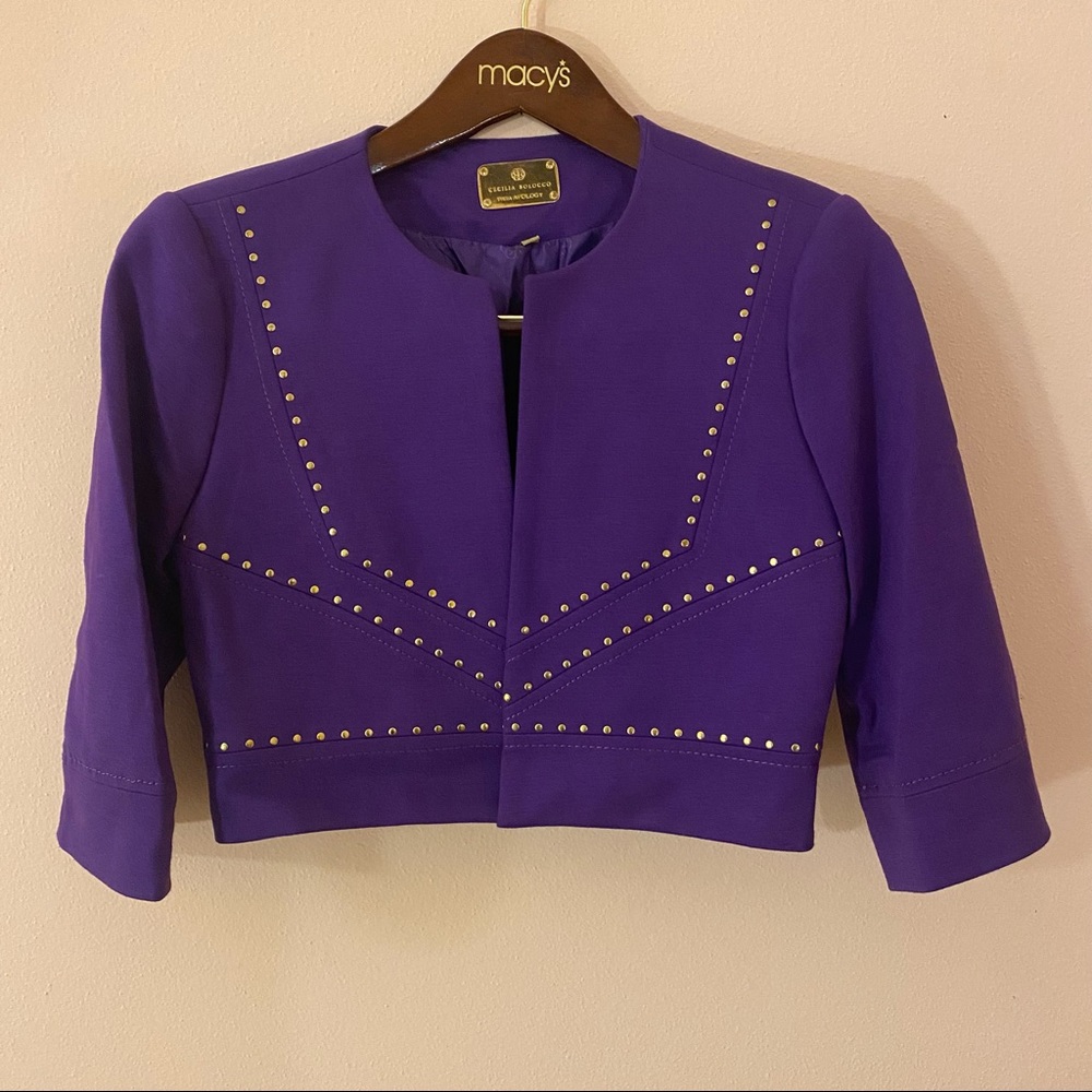 Cropped blazer